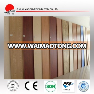 price of embossed melamine laminated plywood