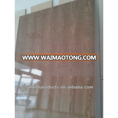 High glossy finished melamine faced plywood