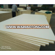 16mm warm white color melamine plywood for South Africa market